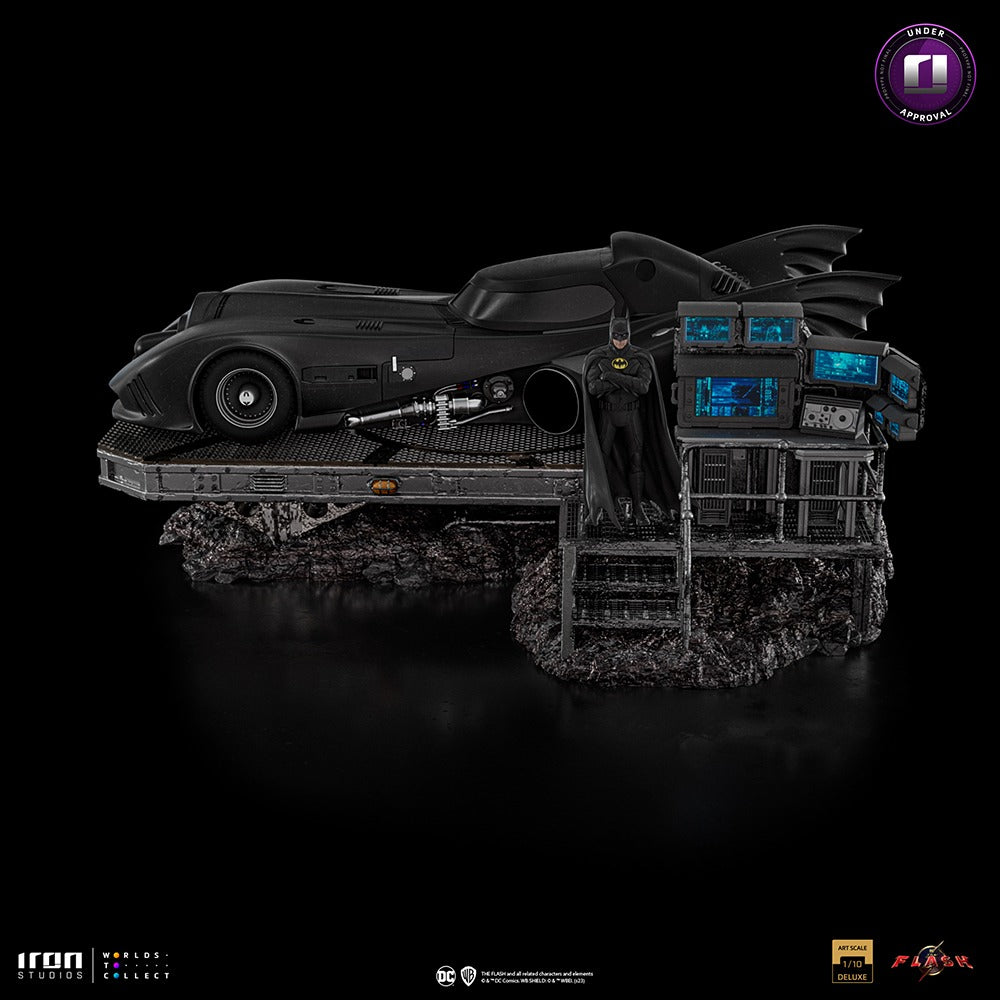 Statue Batmobile Deluxe - The Flash Movie - Art Scale 1/10 - Iron Studios