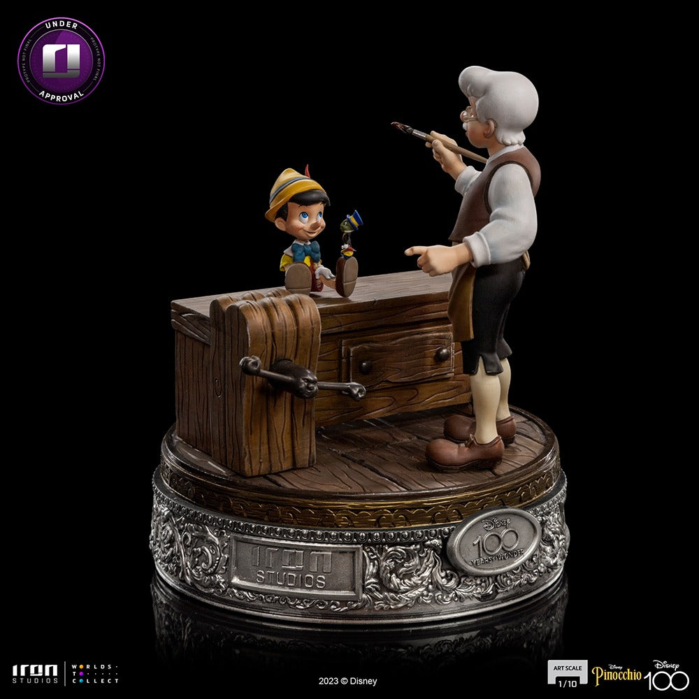 Statue Pinocchio 100 Years Ver - Disney 100TH - Pinocchio - Art Scale 1/10 - Iron Studios