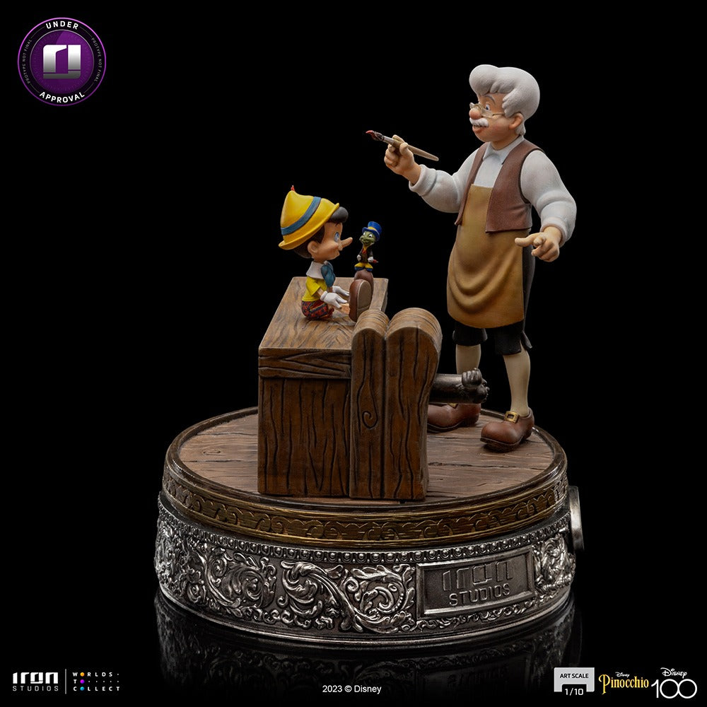 Statue Pinocchio 100 Years Ver - Disney 100TH - Pinocchio - Art Scale 1/10 - Iron Studios
