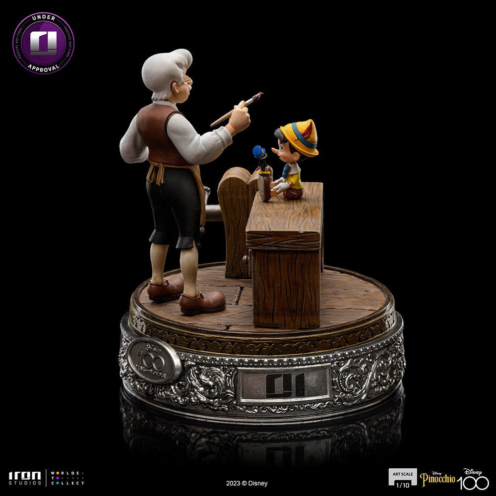 Statue Pinocchio 100 Years Ver - Disney 100TH - Pinocchio - Art Scale 1/10 - Iron Studios