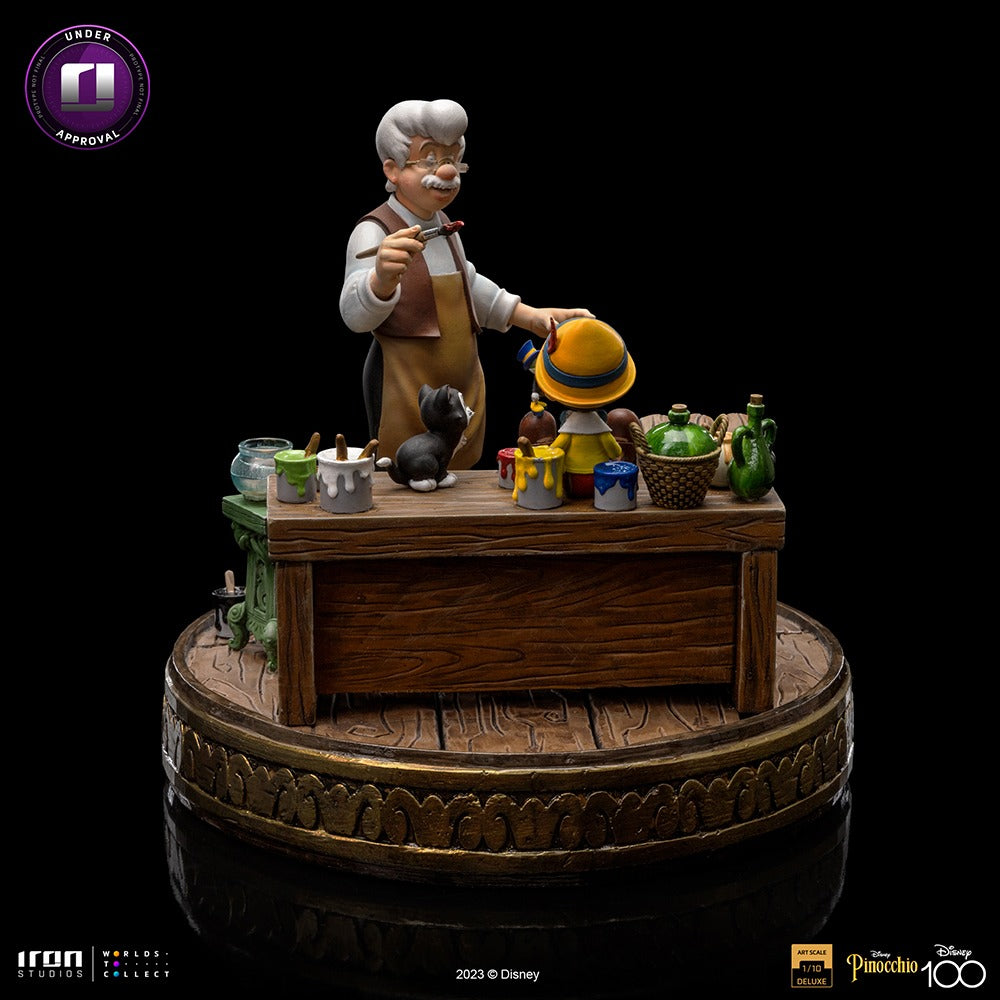 Statue Pinocchio Deluxe - Disney 100TH - Pinocchio - Art Scale 1/10 - Iron Studios