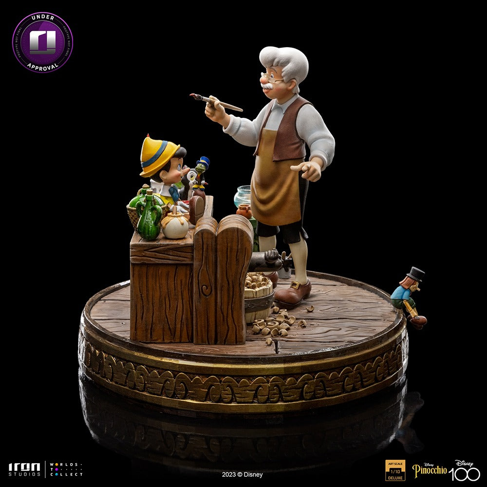 Statue Pinocchio Deluxe - Disney 100TH - Pinocchio - Art Scale 1/10 - Iron Studios