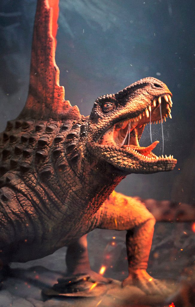 Statue Dimetrodon - Jurassic World Dominion - Art scale 1/10 - Iron Studios