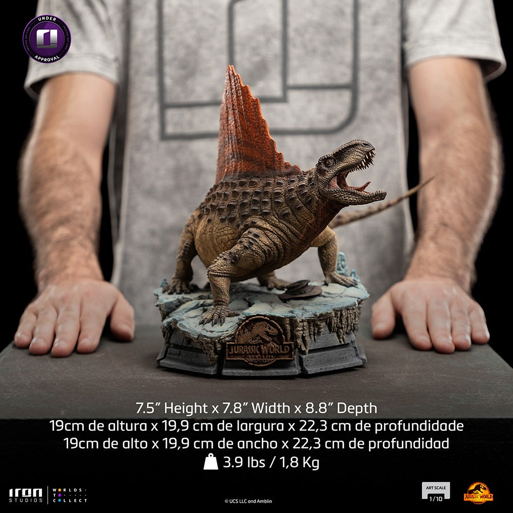 Statue Dimetrodon - Jurassic World Dominion - Art scale 1/10 - Iron Studios