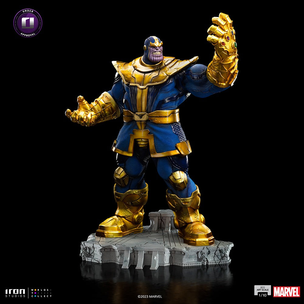 Statue Thanos Infinity Gauntlet Diorama - Marvel - BDS Art Scale 1/10 - Iron Studios