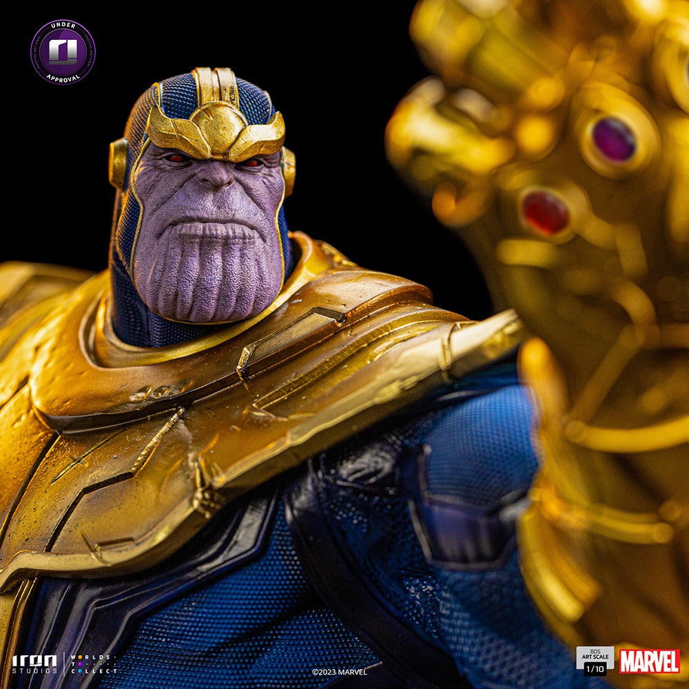 Statue Thanos Infinity Gauntlet Diorama - Marvel - BDS Art Scale 1/10 - Iron Studios