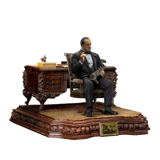 Statue Don Vito Corleone Deluxe  The Godfather  Art Scale 1/10  Iron Studios