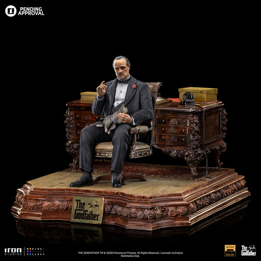 Statue Don Vito Corleone Deluxe  The Godfather  Art Scale 1/10  Iron Studios