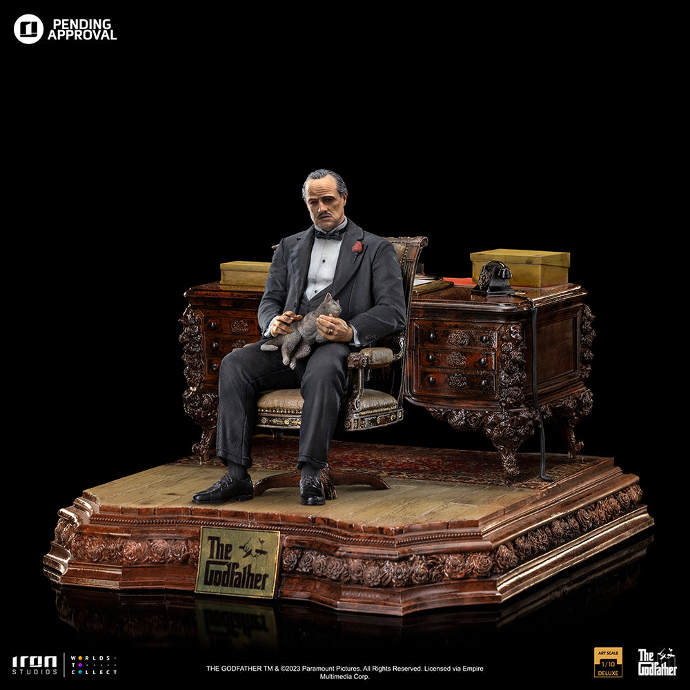 Statue Don Vito Corleone Deluxe  The Godfather  Art Scale 1/10  Iron Studios