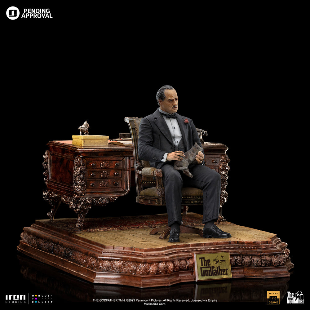 Statue Don Vito Corleone Deluxe  The Godfather  Art Scale 1/10  Iron Studios