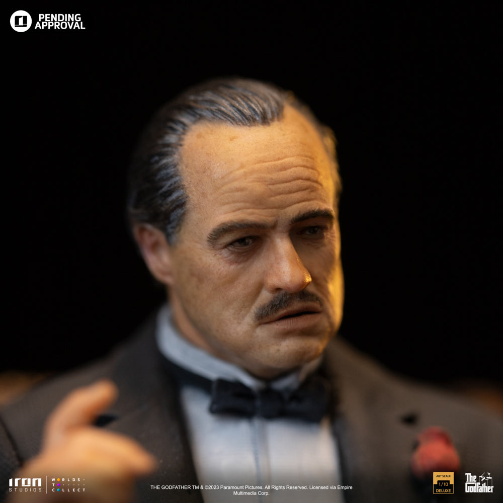 Statue Don Vito Corleone Deluxe  The Godfather  Art Scale 1/10  Iron Studios