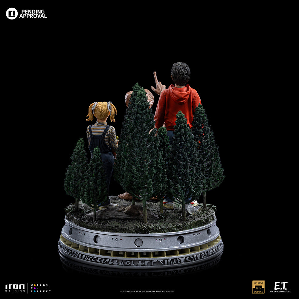 Statue E.T. Elliot and Gertie Deluxe - E.T. The Extra