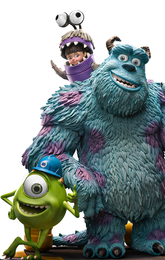 Statue Monsters Inc. Diorama 100 Years Ver - Disney 100TH - Monsters Inc - Art Scale 1/10 - Iron Studios