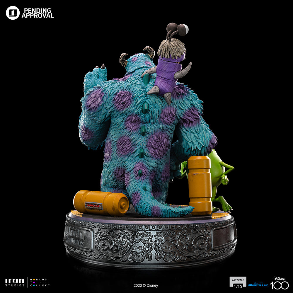 Statue Monsters Inc. Diorama 100 Years Ver - Disney 100TH - Monsters Inc - Art Scale 1/10 - Iron Studios