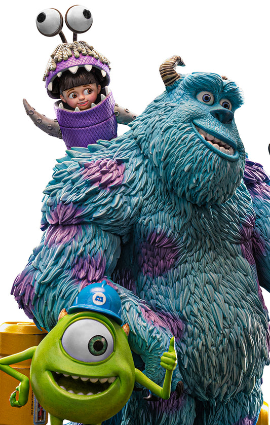 Statue Monsters Inc. Diorama - Disney 100TH - Monsters Inc - Art Scale 1/10 - Iron Studios
