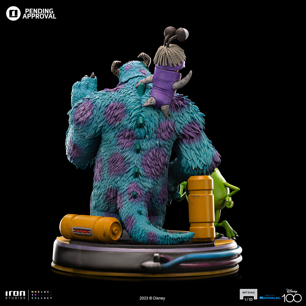 Statue Monsters Inc. Diorama - Disney 100TH - Monsters Inc - Art Scale 1/10 - Iron Studios