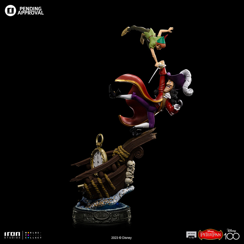 Statue Peter Pan 100 Years Ver - Disney 100TH - Peter Pan - Art Scale 1/10 - Iron Studios