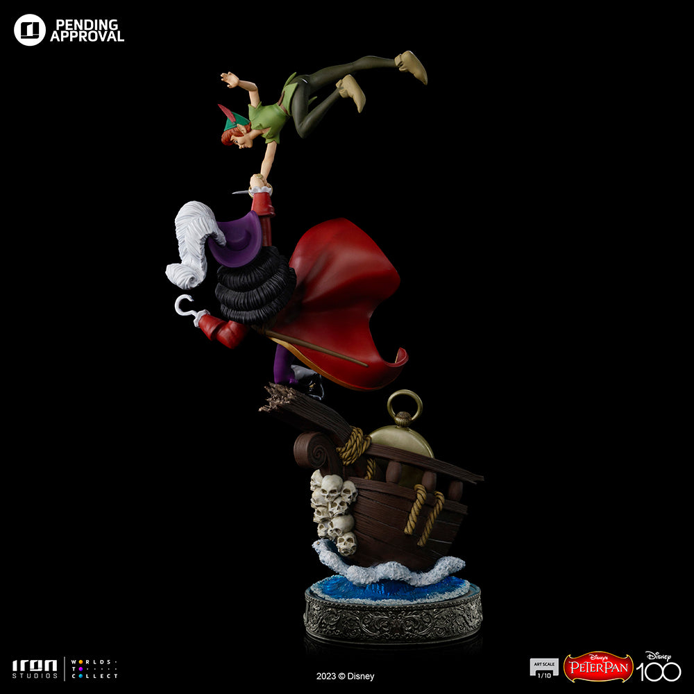 Statue Peter Pan 100 Years Ver - Disney 100TH - Peter Pan - Art Scale 1/10 - Iron Studios