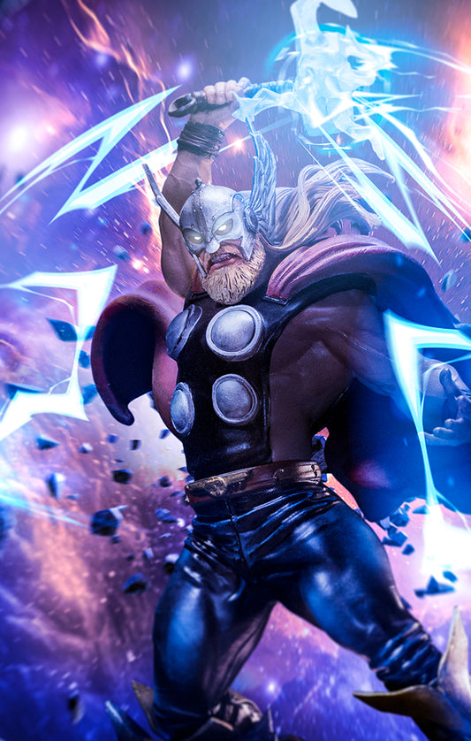 Statue Thor Avengers Deluxe - Infinity Gauntlet Diorama - BDS Art Scale 1/10 - Iron Studios