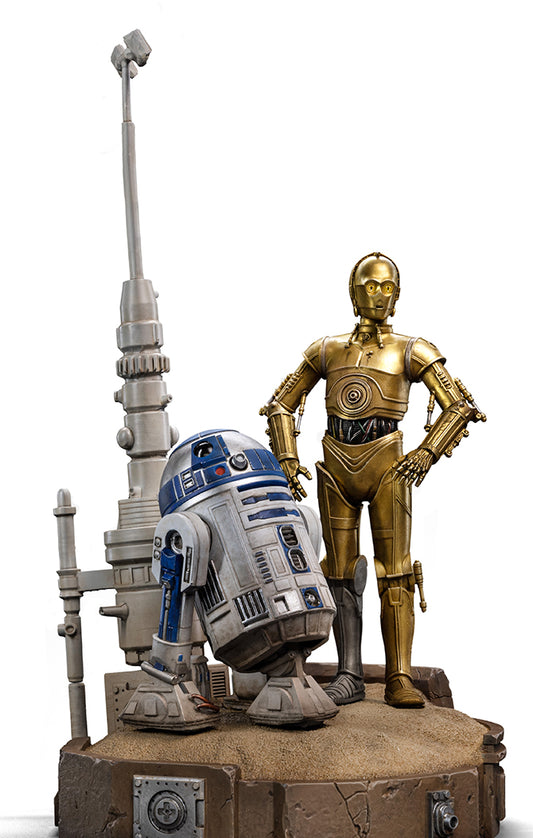 Statue C-3PO and R2-D2 - Star Wars - Art Scale 1/10 - Iron Studios