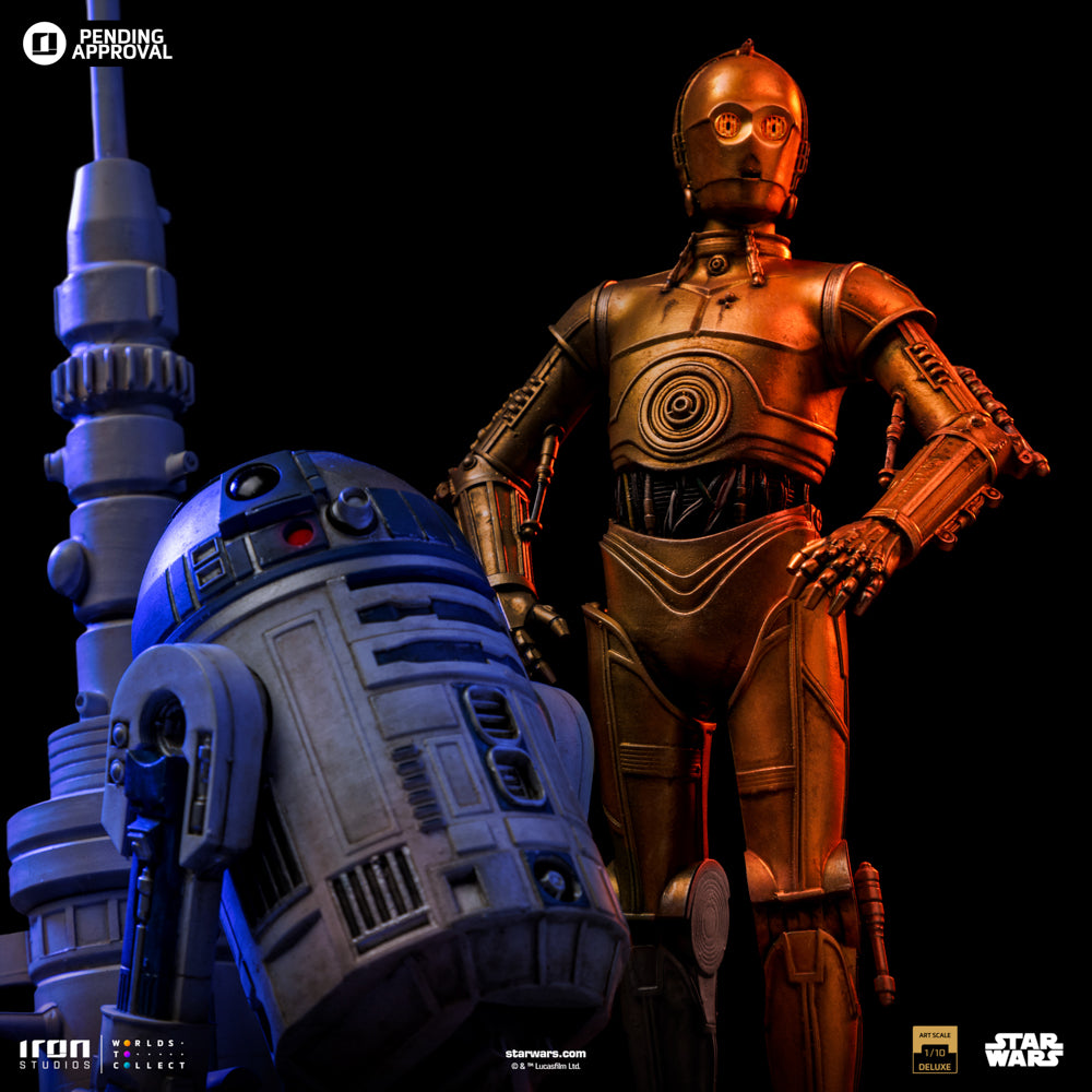 Statue C-3PO and R2-D2 - Star Wars - Art Scale 1/10 - Iron Studios