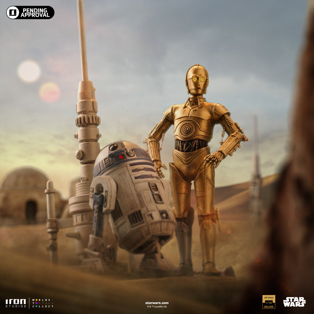 Statue C-3PO and R2-D2 - Star Wars - Art Scale 1/10 - Iron Studios