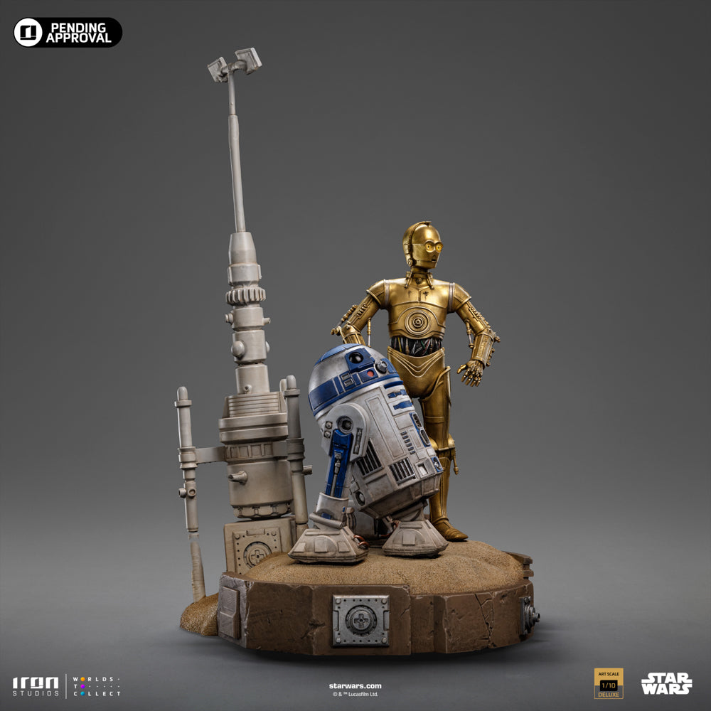 Statue C-3PO and R2-D2 - Star Wars - Art Scale 1/10 - Iron Studios