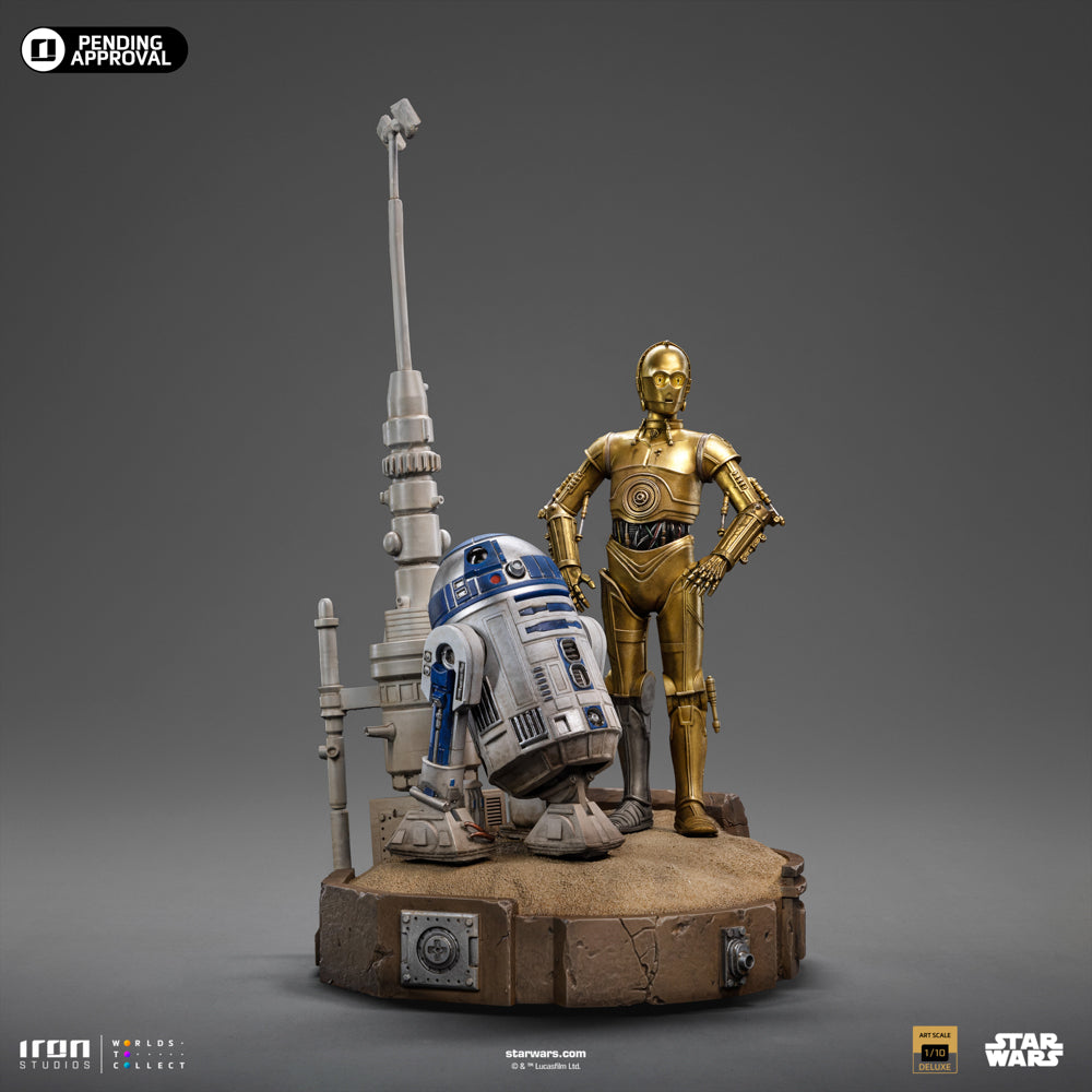 Statue C-3PO and R2-D2 - Star Wars - Art Scale 1/10 - Iron Studios