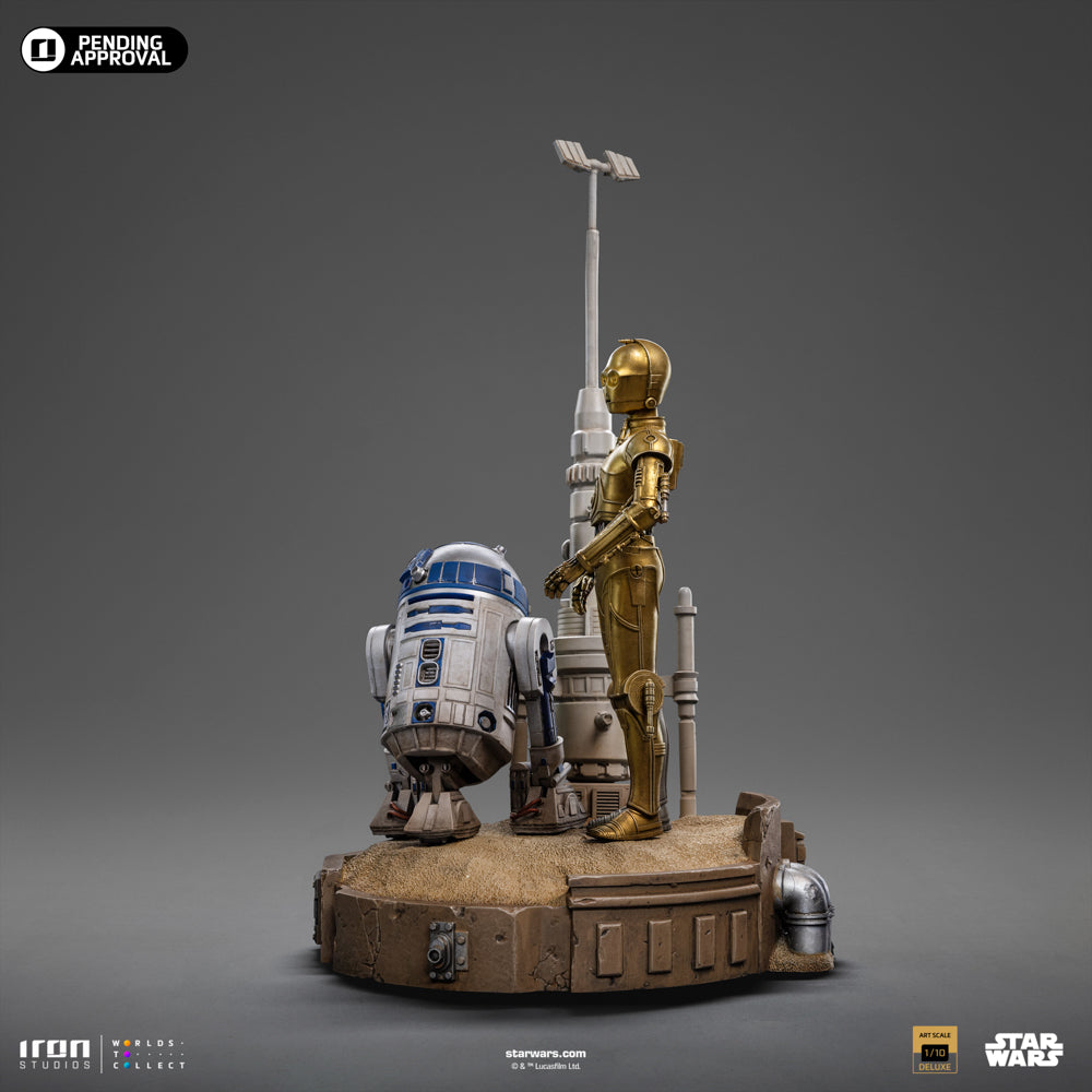 Statue C-3PO and R2-D2 - Star Wars - Art Scale 1/10 - Iron Studios