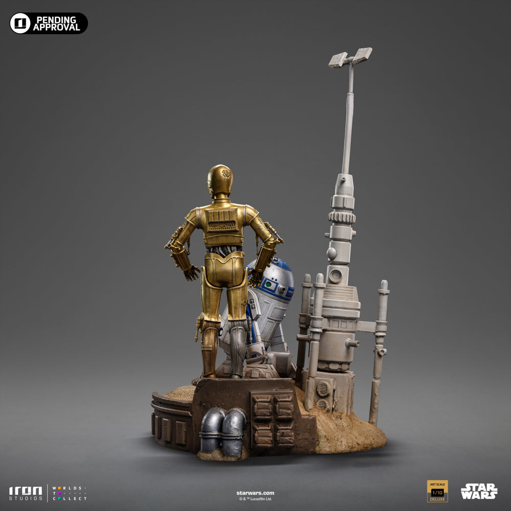 Statue C-3PO and R2-D2 - Star Wars - Art Scale 1/10 - Iron Studios