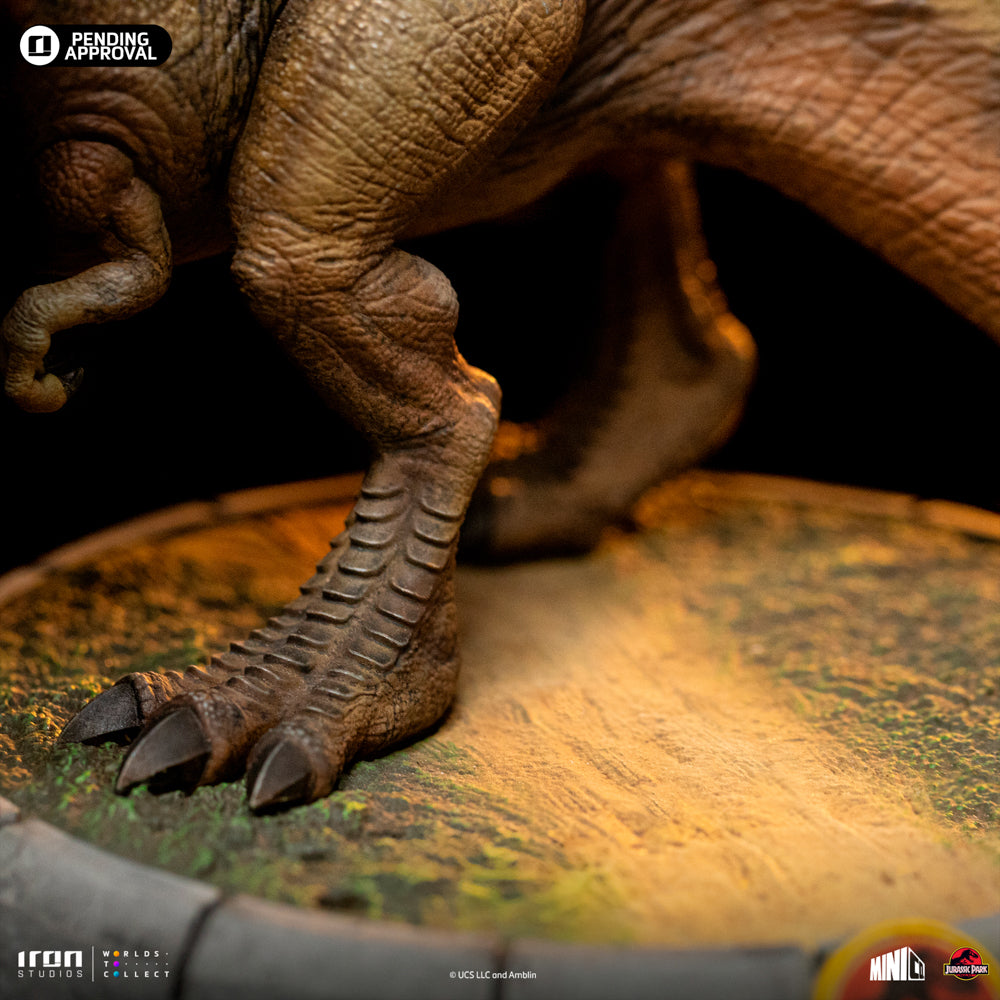 Statue T-Rex 30TH Anniversary - Jurassic Park - MiniCo - Iron Studios