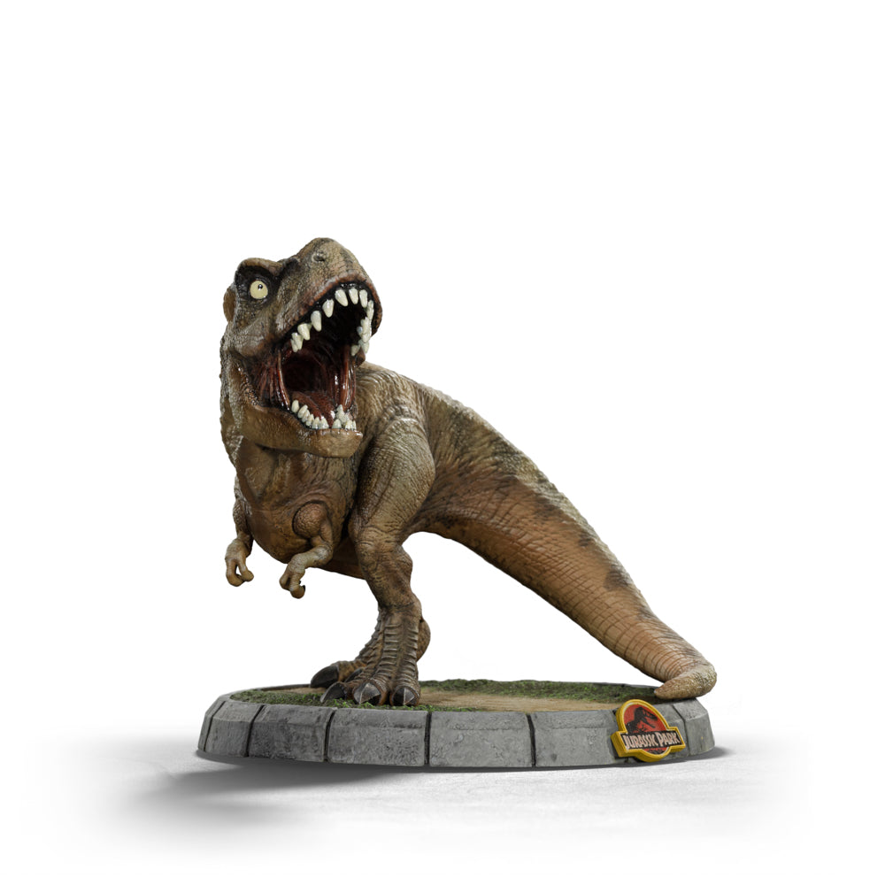Statue T-Rex 30TH Anniversary - Jurassic Park - MiniCo - Iron Studios