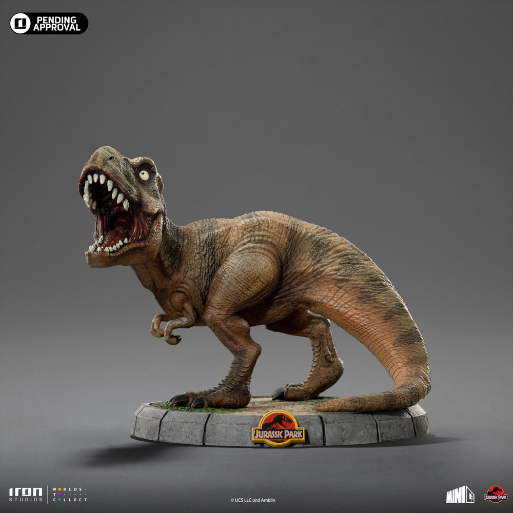 Statue T-Rex 30TH Anniversary - Jurassic Park - MiniCo - Iron Studios