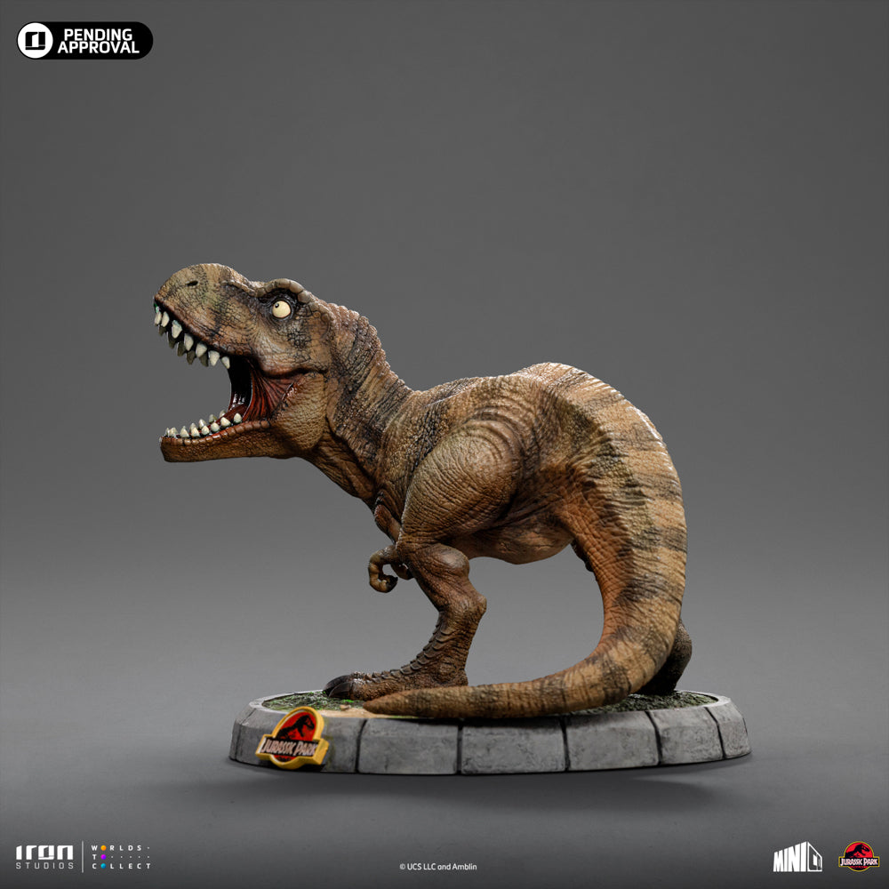 Statue T-Rex 30TH Anniversary - Jurassic Park - MiniCo - Iron Studios