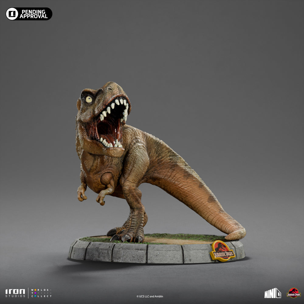 Statue T-Rex 30TH Anniversary - Jurassic Park - MiniCo - Iron Studios