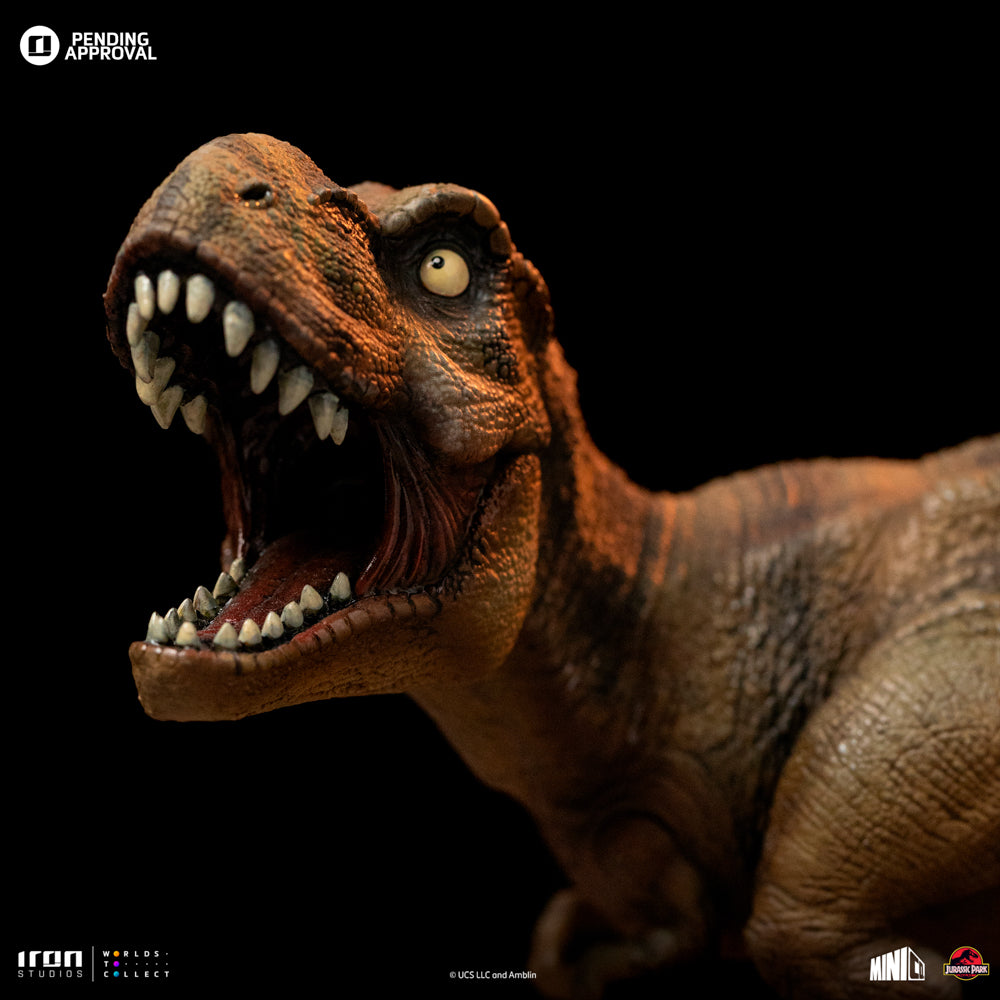 Statue T-Rex 30TH Anniversary - Jurassic Park - MiniCo - Iron Studios