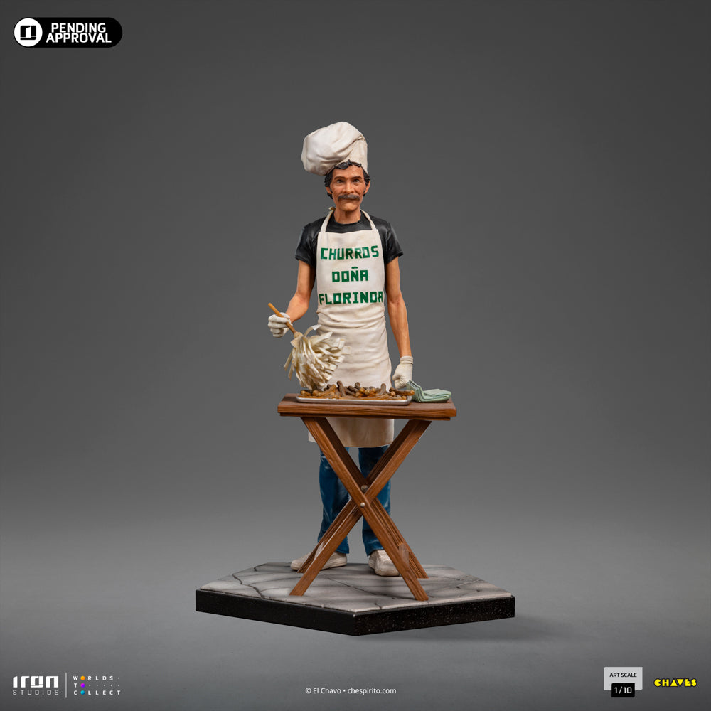Statue Don Ramon Churros Ver. - El Chavo Del Ocho - Art Scale 1/10 - Iron Studios