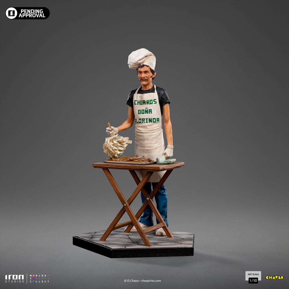 Statue Don Ramon Churros Ver. - El Chavo Del Ocho - Art Scale 1/10 - Iron Studios