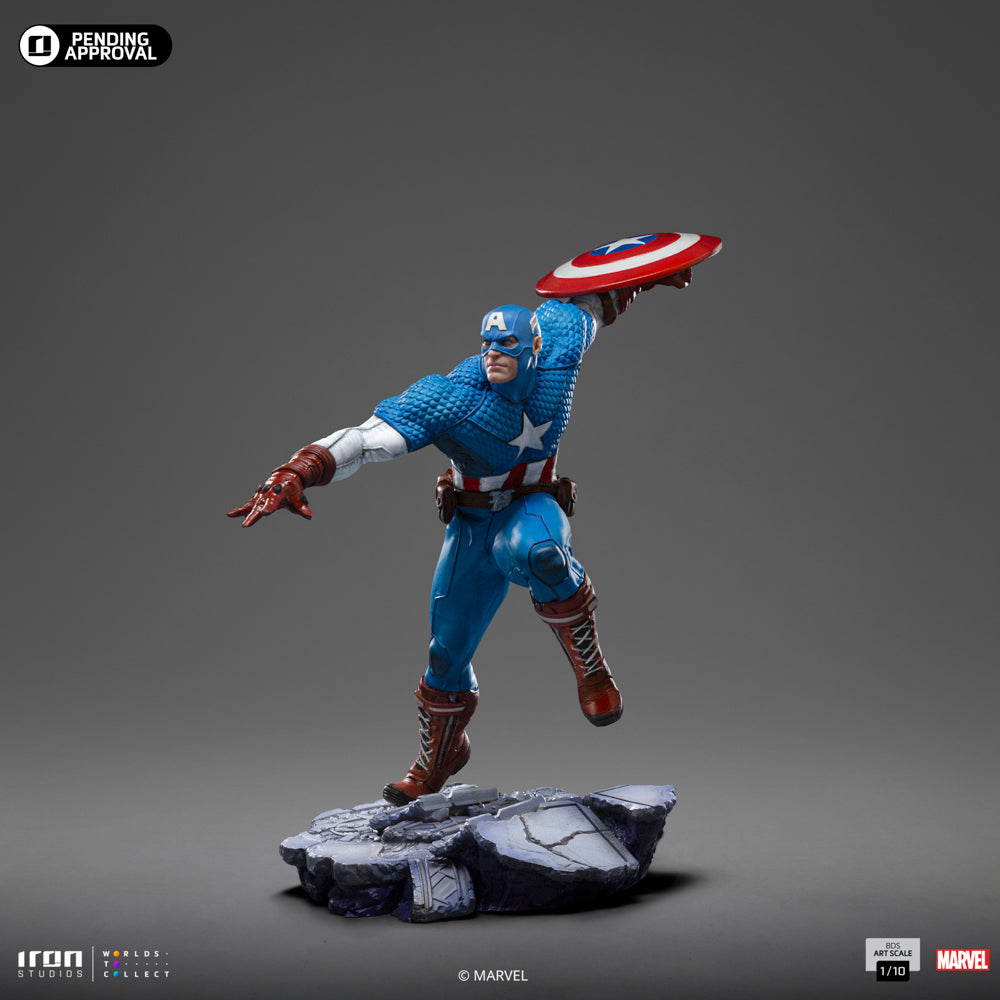 Statue Captain America - Infinity Gauntlet Diorama - BDS Art Scale 1/10 - Iron Studios
