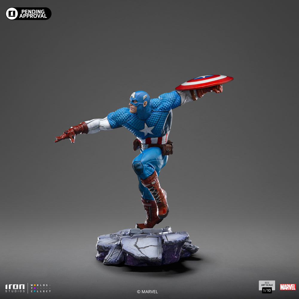 Statue Captain America - Infinity Gauntlet Diorama - BDS Art Scale 1/10 - Iron Studios