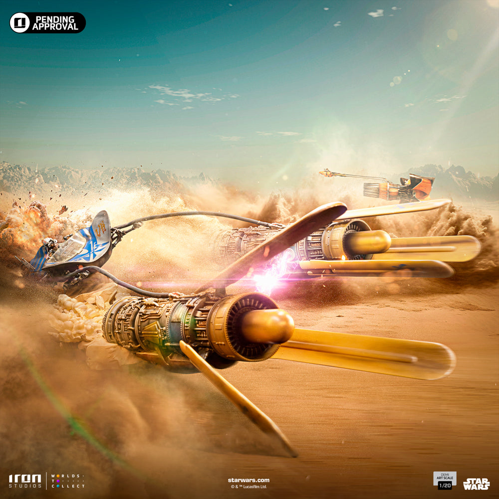 Statue Anakin's Pod Racer - Star Wars - Demi Art Scale 1/20 - Iron Studios