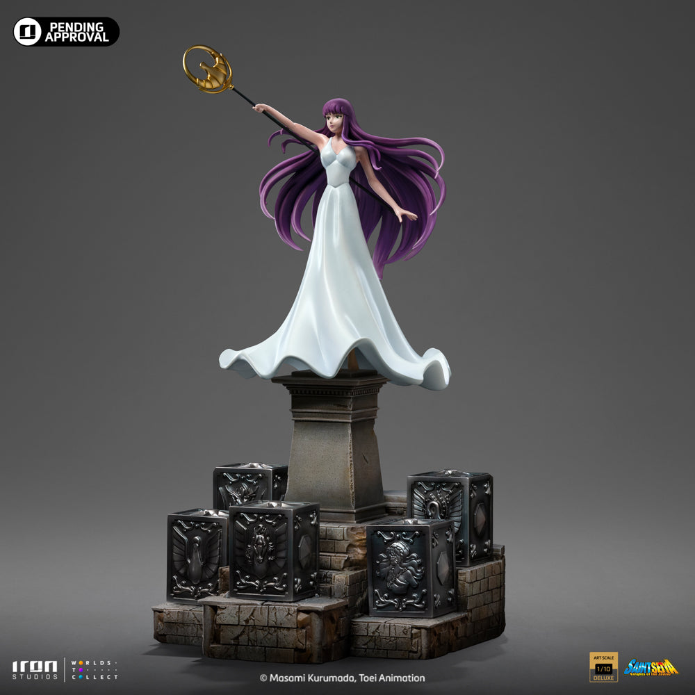Statue Saori Kiddo Deluxe - Saint Seiya - Art Scale 1/10 - Iron Studios