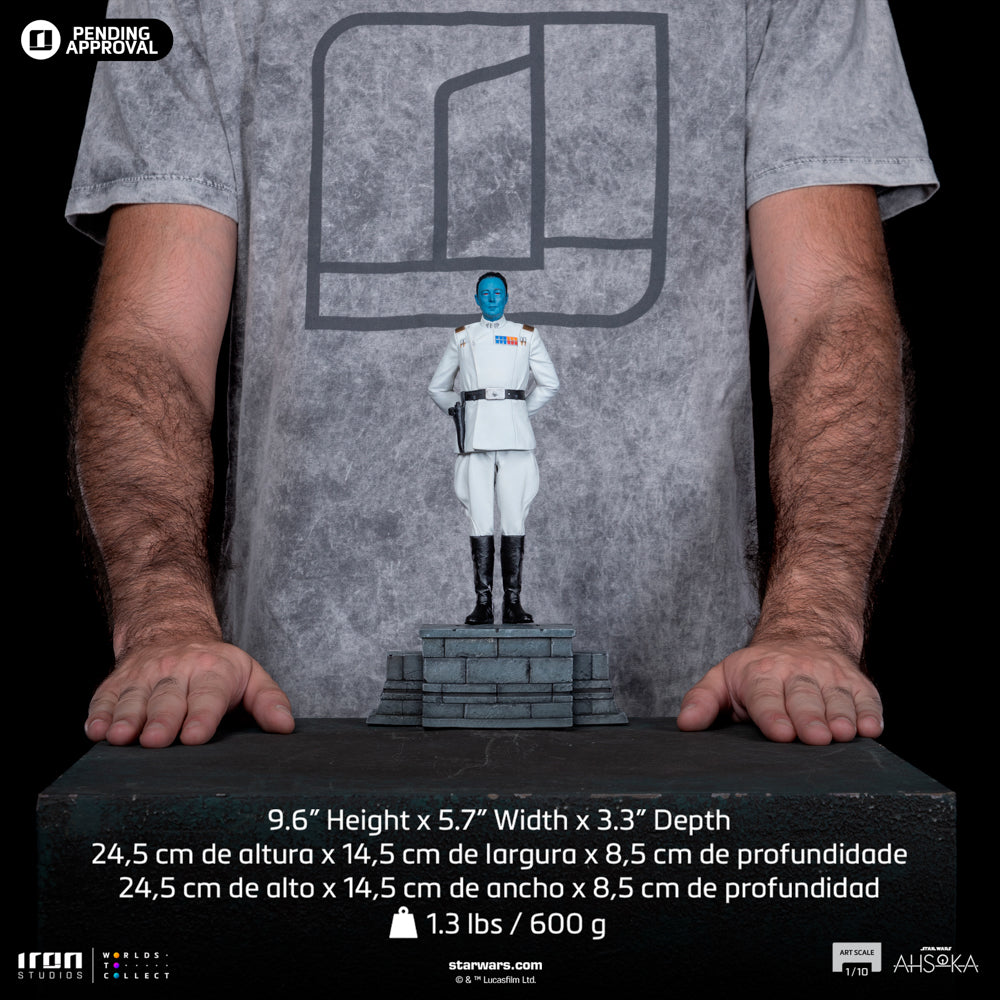 Grand Admiral Thrawn - Star Wars: Ahsoka Series - Art Scale 1/10 - Iron Studios