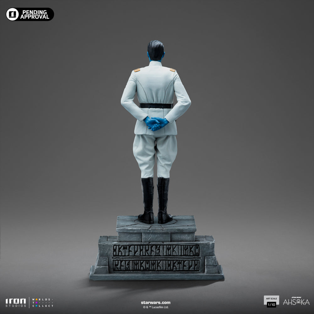 Iron Studios Statue Grand Admiral Thrawn 1/10 - Star Wars Ahsoka - 24,5 Cm - Figurine Collection - 4