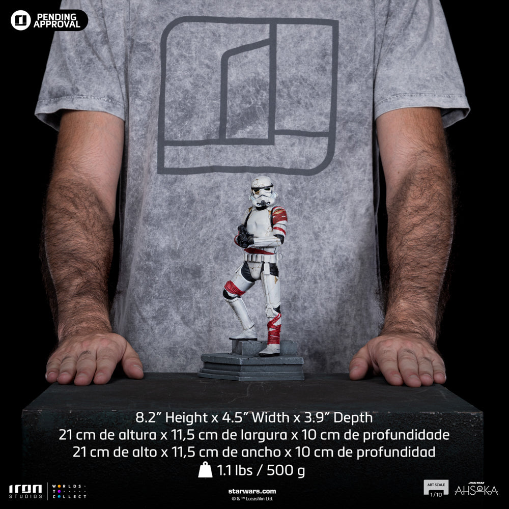 Night Trooper  Star Wars: Ahsoka Series  Art Scale 1/10  Iron Studios