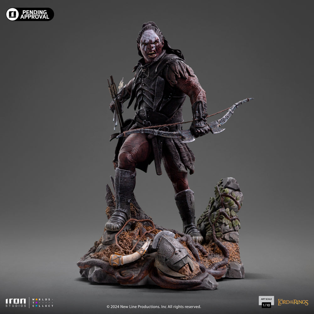 Statue Lurtz Uruk-Hai Leader - The Lord of the Rings - Art Scale 1/10 - Iron Studios
