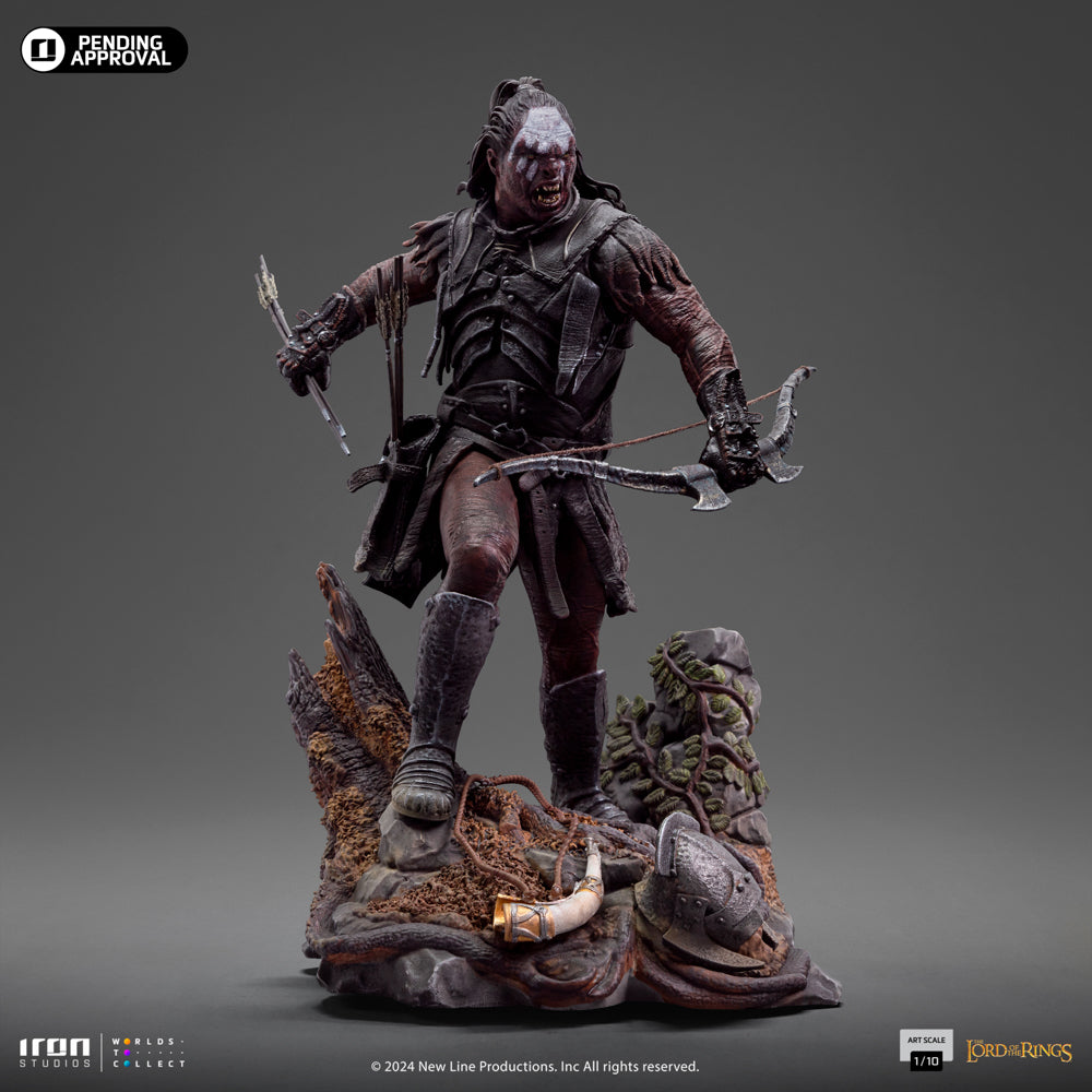 Statue Lurtz Uruk-Hai Leader - The Lord of the Rings - Art Scale 1/10 - Iron Studios