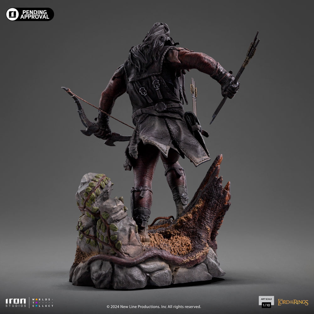 Statue Lurtz Uruk-Hai Leader - The Lord of the Rings - Art Scale 1/10 - Iron Studios