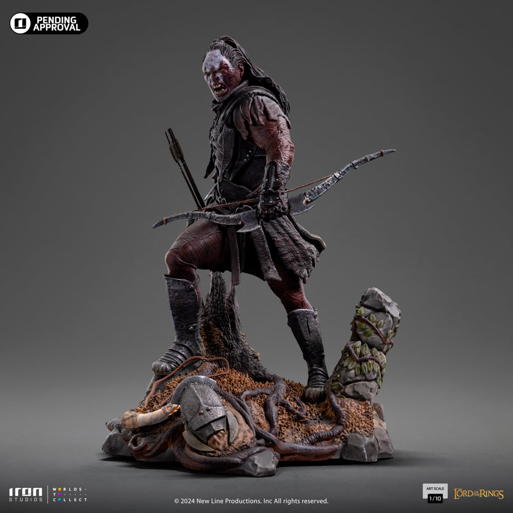 Statue Lurtz Uruk-Hai Leader - The Lord of the Rings - Art Scale 1/10 - Iron Studios