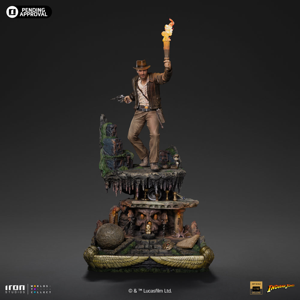 Statue Indiana Jones Deluxe - Indiana Jones - Art Scale 1/10 - Iron Studios